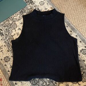 Old Navy Midnight Ribbed Tank Top